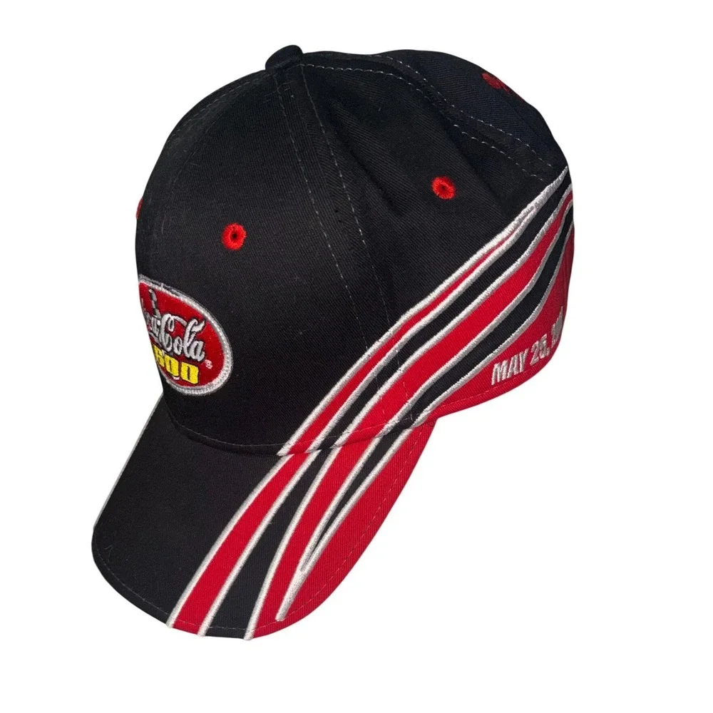 VTG Coca-Cola 600 NASCAR Hat 2008 Lowes Motor Speedway Strapback Embroidered Cap